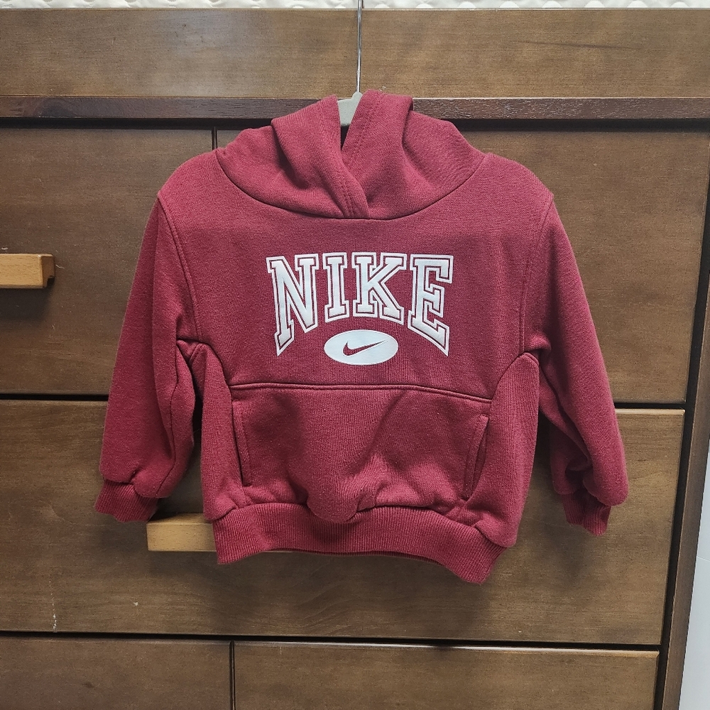Nike Kids Maroon Hoodie